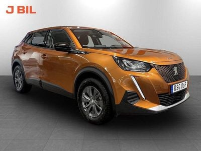 Begagnad Peugeot e-2008 Active 100 kW (136 HK) 2021 Orange SUV