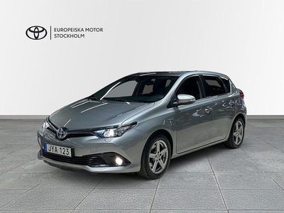 Begagnad Toyota Auris Hybrid Edition 136 HK (100 kW) 2018 Gråmetallic