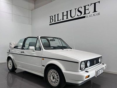 Vit Begagnad 1991 VW Golf Cabriolet Cab | 149 900 kr