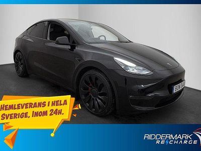 Begagnad Tesla Model Y Performance 392 kW (534 HK) 2022 Svart SUV