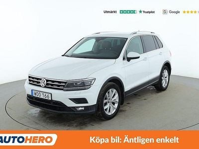Begagnad VW Tiguan Comfortline 151 HK (111 kW) 2018 Vit SUV