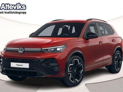 Röd Ny 2025 VW Tiguan R-line SUV | 538 500 kr (Marknadspris)