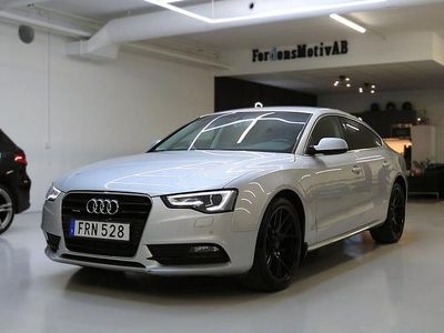Begagnad Audi A5 Sportback S-Line 177 HK (130 kW) 2013 Silver Halvkombi