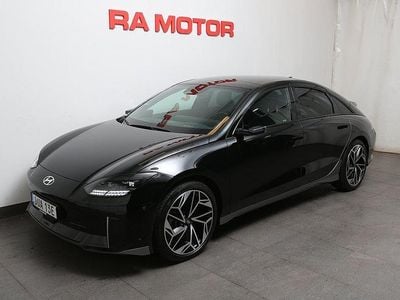 Svart (abyss black (pearl)) Begagnad 2023 Hyundai Ioniq 6 Advanced Sedan | 499 800 kr (Dyr)