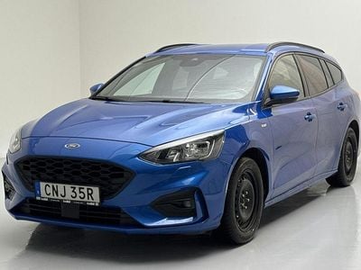 Blå Begagnad 2020 Ford Focus ST-Line Kombi | 144 800 kr (Bra pris)