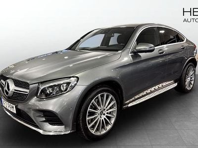 Grå Begagnad 2019 Mercedes GLC220 AMG Sportkupé | 339 900 kr (Marknadspris)