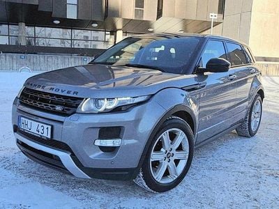 Begagnad Land Rover Range Rover evoque 190 HK (139 kW) 2014 Grå med svarta detaljer SUV