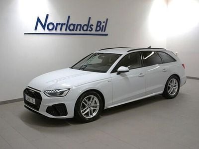Glaciärvit metallic Begagnad 2022 Audi A4 S-Line Kombi | 349 900 kr (Marknadspris)
