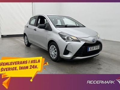 Silver Begagnad 2019 Toyota Yaris Hybrid Life Halvkombi | 179 900 kr (Marknadspris)