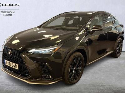Svart Begagnad 2022 Lexus NX450h+ Sport Line SUV | 579 000 kr (Marknadspris)