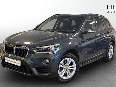 Grå Begagnad 2017 BMW X1 Sport Line SUV | 184 700 kr (Marknadspris)