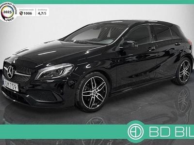 Svartmetallic Begagnad 2017 Mercedes A200 AMG Halvkombi | 209 900 kr (Marknadspris)