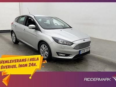 Grå Begagnad 2016 Ford Focus Titanium Halvkombi | 159 700 kr (Dyr)