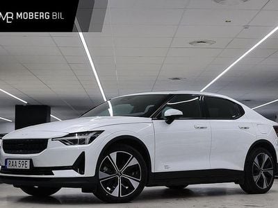 Begagnad Polestar 2 Plus 300 kW (408 HK) 2022 Vit Halvkombi
