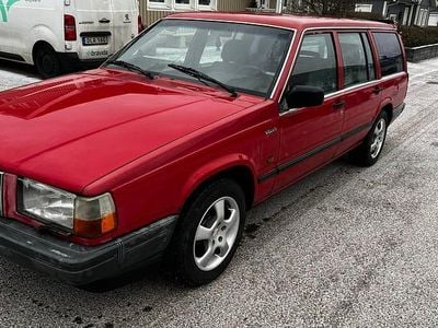 Röd Begagnad 1990 Volvo 740 Kombi | 29 500 kr
