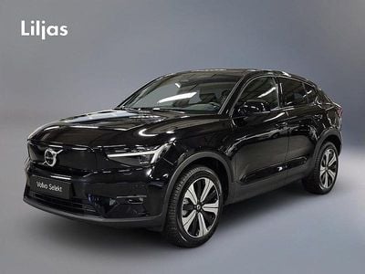 Svart Begagnad 2022 Volvo C40 Ultimate SUV | 359 900 kr (Marknadspris)
