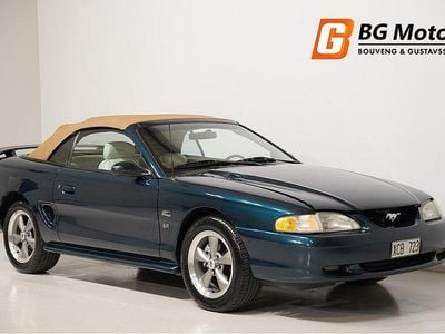 Grön Begagnad 1995 Ford Mustang GT Convertible Cab | 79 900 kr