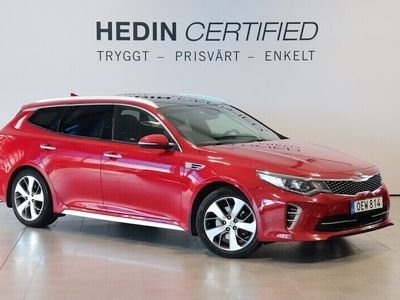 begagnad Kia Optima SW GT-Line|Pano|Harman Kardon|Backkamera|141hk