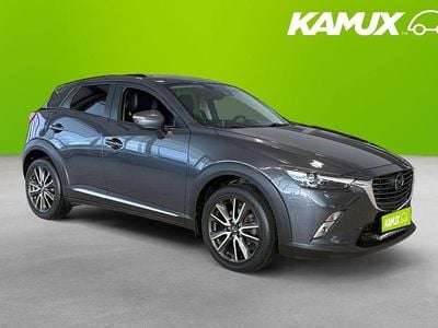 Begagnad Mazda CX-3 Optimum 120 HK (88 kW) 2015 Silver/grå SUV