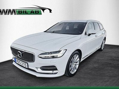 Vit Begagnad 2016 Volvo V90 Inscription Kombi | 237 000 kr (Dyr)