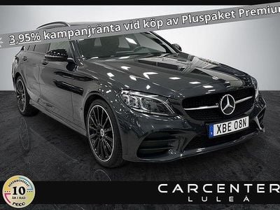 Begagnad Mercedes C220 Night 194 HK (142 kW) 2020 Grå Kombi