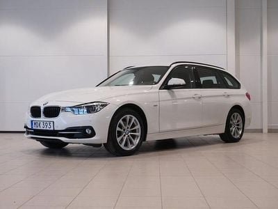 Vit Begagnad 2015 BMW 320 Sport Line Kombi | 199 800 kr (Bra pris)