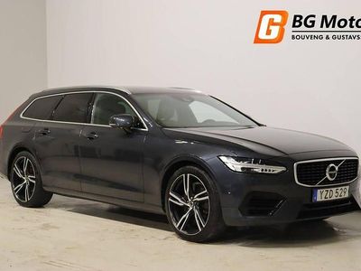 Grå Begagnad 2018 Volvo V90 R-Design Kombi | 344 800 kr (Dyr)