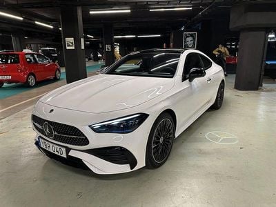 Vit Begagnad 2024 Mercedes CLE300 AMG line Sportkupé | 598 000 kr