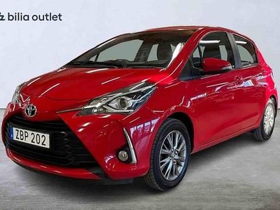 Röd Begagnad 2018 Toyota Yaris Halvkombi | 114 900 kr (Bra pris)
