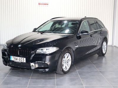Begagnad BMW 520 191 HK (140 kW) 2015 Svart Kombi