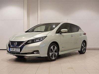 Grön Begagnad 2018 Nissan Leaf Tekna Halvkombi | 139 800 kr (Marknadspris)