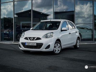 Vit Begagnad 2014 Nissan Micra Halvkombi | 79 900 kr (Lite dyr)