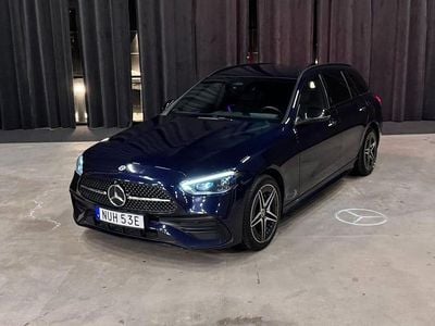 Begagnad Mercedes C300 AMG 313 HK (230 kW) 2022 Blå Kombi