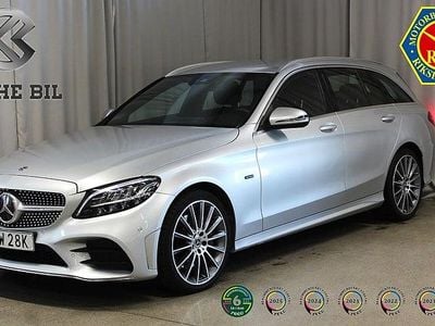 Silver Begagnad 2019 Mercedes C300e AMG Kombi | 339 900 kr (Dyr)
