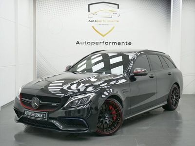 begagnad Mercedes C63S AMG AMGT Edition 1 Kolfiber Pano HuD 510hk