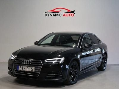 Begagnad Audi A4 190 HK (139 kW) 2018 Svart Sedan