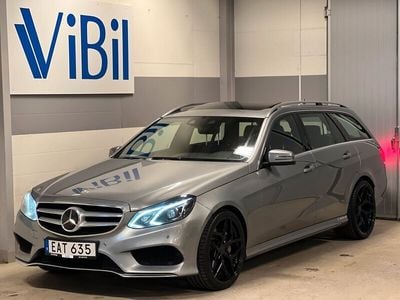 Grå Begagnad 2013 Mercedes E400 AMG Kombi | 199 900 kr