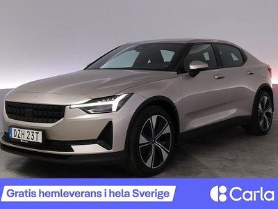 Ljusgrå Begagnad 2022 Polestar 2 Long Range Single Motor Halvkombi | 300 990 kr (Marknadspris)