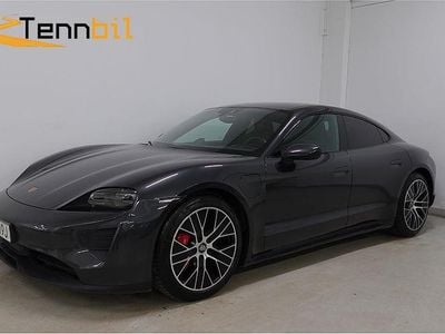 Begagnad Porsche Taycan 4S Sport 439 kW (598 HK) 2020 Mörkgrå Sedan