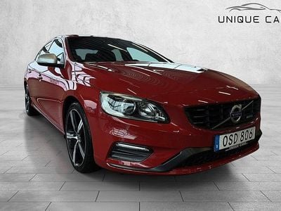 Begagnad Volvo S60 R-Design 181 HK (133 kW) 2014 Röd Sedan