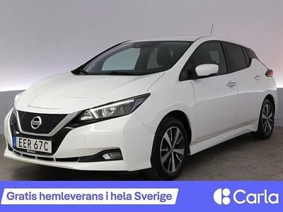 Begagnad Nissan Leaf Acenta 110 kW (150 HK) 2020 Vit Halvkombi