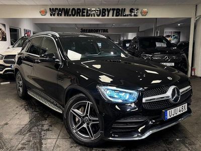 Svart Begagnad 2021 Mercedes GLC300e AMG line SUV | 379 900 kr (Lite dyr)