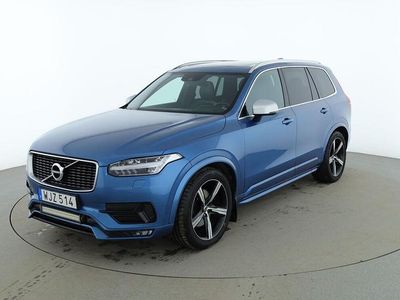 Begagnad Volvo XC90 R-Design 314 HK (230 kW) 2018 Blå SUV