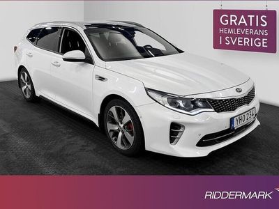 begagnad Kia Optima Sport Wagon GT Pano H K Kamera Navi Skinn 2017, Personbil