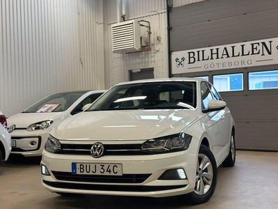 Vit Begagnad 2019 VW Polo Halvkombi | 129 900 kr (Marknadspris)