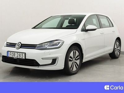 begagnad VW e-Golf e-Gofl 35.8 kWh PlusPkt LED Navi PDC Vhjul 2018, Halvkombi