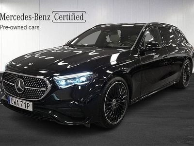 Svart Begagnad 2024 Mercedes E300 AMG Kombi | 629 000 kr (Marknadspris)