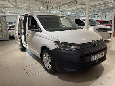 Vit Ny 2025 VW Caddy Minibuss | 374 900 kr (Marknadspris)