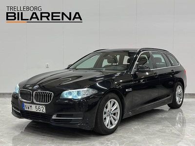 Svart Begagnad 2013 BMW 520 Kombi | 149 900 kr (Marknadspris)