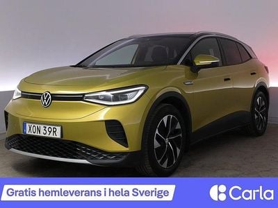 Begagnad VW ID.4 Pro Performance 150 kW (204 HK) 2021 Gul SUV